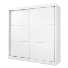 Guarda Roupa Casal 2 Portas 6 Gavetas Cancun D`Doro Móveis Branco