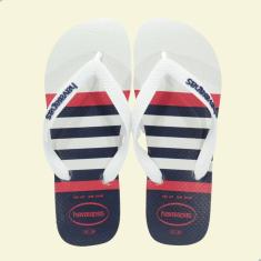 Chinelo Havaianas Top Nautical Branco