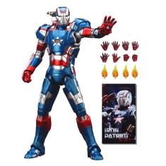 Boneco de ação BANOBI Ironpatriot escala 1/10 de 18 cm com acessório