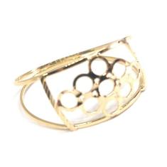 Anel de ouro 18k O - Elegancy Joias, 27