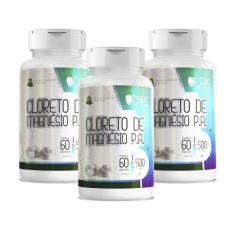 CLORETO DE MAGNÉSIO P.A. - 500MG (60 Cápsulas) +CAPS, 3