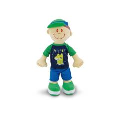 Boneco De Pelúcia Guilherme 44cm Infantil Anti-alérgio - Toybrink, Ver