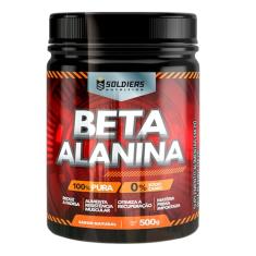 Beta Alanina 500g - 100% Pura Importada - Soldiers Nutrition