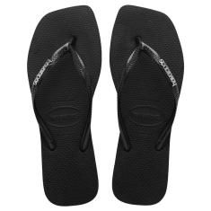 Chinelo Havaianas Slim Square Logo Metallic Feminino-Feminino