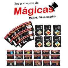 Mega Kit de Mágicas Toda A Coleção Classic E Fast Magic