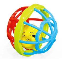 Brinquedo Bola chocalho flexíveis Colorida