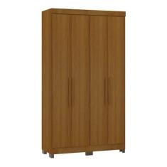 Guarda Roupa Eucamoveis Genova 4 Portas 2 Gavetas Freijo