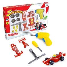 Carrinho Carro Fórmula 1 Scuderia Senninha Brinquedo - Satyam