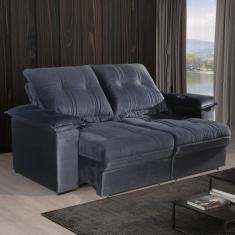 Sofá 2 Lugares 1,80m Retrátil e Reclinável Matteo Bom Pastor