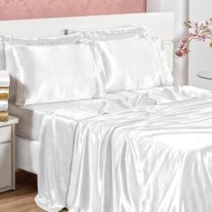 Lençol Sublime King 4pçs - Valle Enxovais, Branco