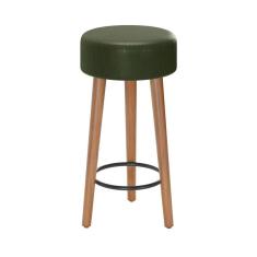 Banqueta Baixa Pés Palito Jones Verde