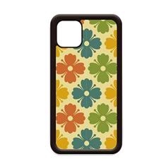 Capa com pétalas de grama de flores em cor doce para iPhone 11 Pro Max para Apple Mobile Case Shell