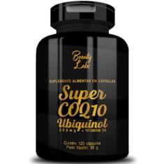 Super Coenzima Q10 Ubiquinol - Coq10 + Vit D3-120 Caps - Beauty Labs