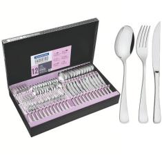 Faqueiro Tramontina Mônaco Aço Inox com Facas para Churrasco Forjadas 