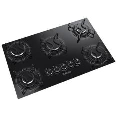 Cooktop a Gás 5 Bocas, Itatiaia NG, Preto, Bivolt