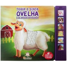 Livro - Livro sonoro com toque e sinta: Ovelha
