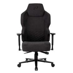 Cadeira Magna Linho Giratória e Reclinável Black - Elements, NA