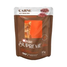 Ração Úmida Quatree para Gatos Supreme Adulto Sabor Carne 85gr