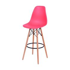 Banqueta Eames Side Vermelha