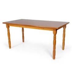 Mesa de Jantar Retangular Dalas Mel 160 cm - Deiss