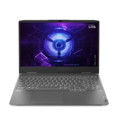 Notebook Gamer Lenovo LOQ i5-12450H 16GB 512GB SSD RTX 2050 15.6&quot; FHD Linux 83EUS00400