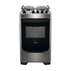 Fogão Gás Piso 4 Bocas Acendimento Automático Consul CFO4NAR Inox Bivolt