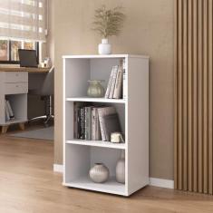 Estante Multiuso para Livros Baixa 2 Prateleiras Clean 81cmx45cm - Art