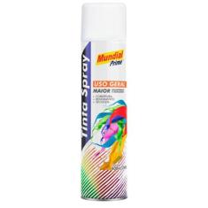 Tinta Spray Uso Geral 400ml Mundial Prime Branco Fosco