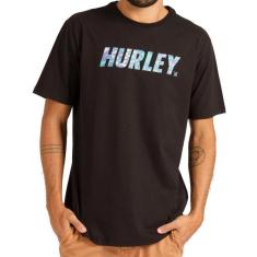 Camiseta Hurley Silk Hypnosis Masculina-Masculino