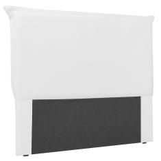 Cabeceira Cama Box Casal Queen Size Veneza 160Cm Branco