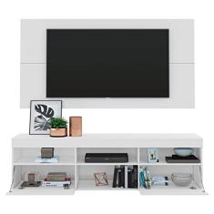 Painel Tv 65" c/Rack Suspenso e Espelho Flórida Multimóveis