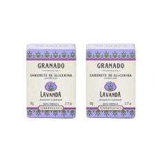 Sabonete Granado 90G Glicerina Lavanda-Kit C/2Un