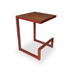 Banqueta Banco Baixo Rochester Cozinha Área Gourmet Cobre e Villandry 