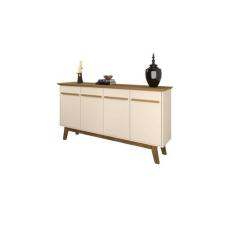 Aparador Buffet Opala Cinamomo Off White - Bechara Móveis