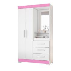 Guarda-roupa 2 Portas Nt 5170 Rosa - Notável