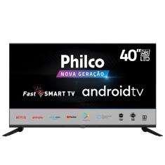 Fast Smart Tv Philco 40” PTV40G71AGBL LED Android TV Bivolt