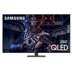 Smart Tv 55 Polegadas Qled 4K UHD Tizen QN55Q80AAGXZD Samsung - Preto