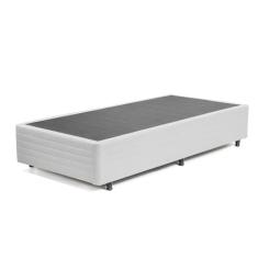 Base Box Solteiro Luna Cabecasa Madeiramadeira Cinza