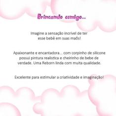 Boneca Bebê Reborn Girafa Recem Nascida Bonita Pode Banho - Cegonha Re