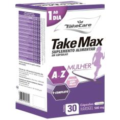 Vitamina Take Max Mulher 1 Ao Dia De A-Z 30 Cáps - Take Care