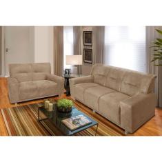 SofA 3 e 2 Lugares Montana Estofados ParanA, Bege