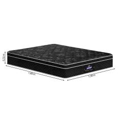 Colchão Casal Mola Ensacada Perola Negra Gazin