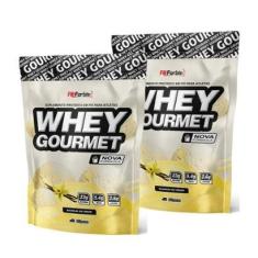 Kit 2X Whey Protein Gourmet 907g Refil - FN Forbis Nutrition-Unissex