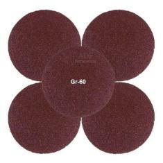 Disco De Lixa Gruda Fácil 125mm 05 Pçs 5 Pol Varios Grãos - ADF