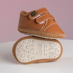 Tenis Masculino Casual Leve Super Confortavel - Benne Kids, Caramelo, 