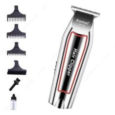 Maquininha Cortador De Cabelo Pezinho Kemei Km-032 110V/220V