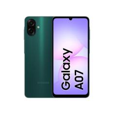 Celular Samsung Galaxy A07 256GB, 8GB, Câm. 50MP, Tela 6.7" - Verde