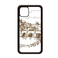 Capa Charles Bridge Prague Marco Tcheco para iPhone 11 Pro Max para Apple Mobile Case