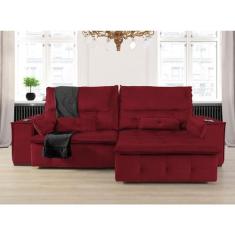 Sofá Fusion 2.60m Elétrico com USB e Vibro Massagem  - Sofisticato, vi