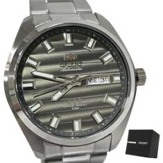 Relógio Orient Masculino Analógico Automático Prateado 469SS076 G1SX